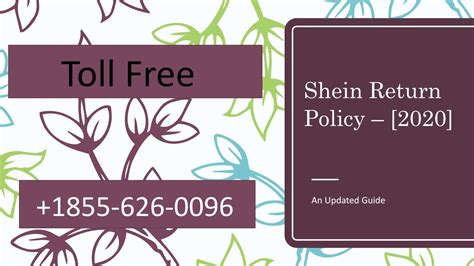 Shein Return Policy –1-855-626-0096 Shein Customer Service by ...