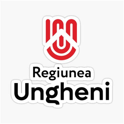 "Ungheni Logo" Sticker for Sale by tantina | Redbubble