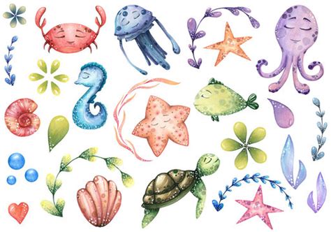 Top more than 162 drawing of aquatic animals latest - seven.edu.vn