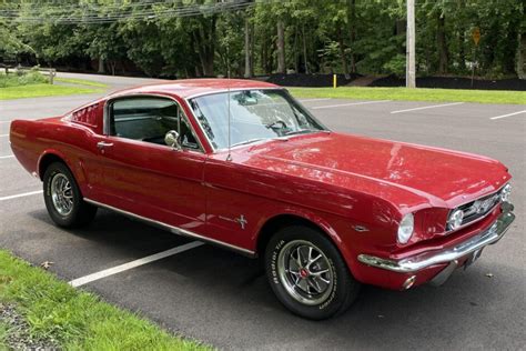 For Sale: 1966 Ford Mustang Fastback (red, A-code, 289ci V8, 4-speed) — StangBangers