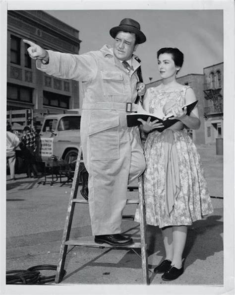 Lou and daughter Carole on the back lot of "The 30 ft. Bride of Candy ...