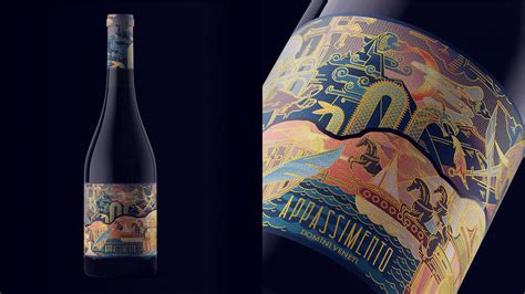 Appassimento Wine Label on Behance