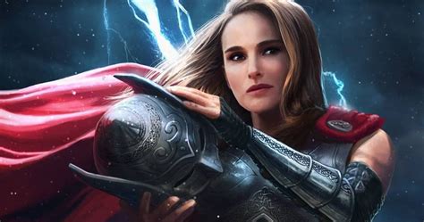 Natalie Portman Transforms Into the Mighty Thor in New Love and Thunder ...