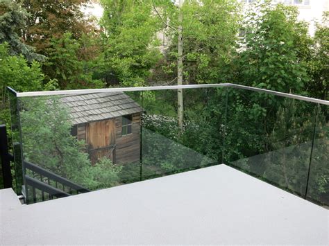 Frameless Glass Railing - Modern - Deck - Calgary - by Glassworx By ...