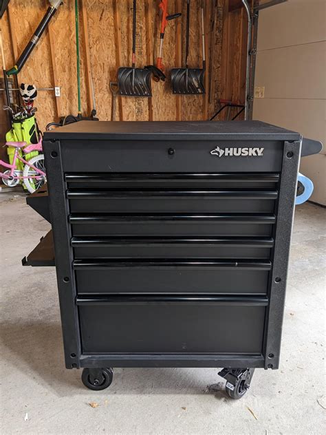 New Tool Cart Day - Husky 31" x 23" 6 Drawer Tool Cart : r/Tools