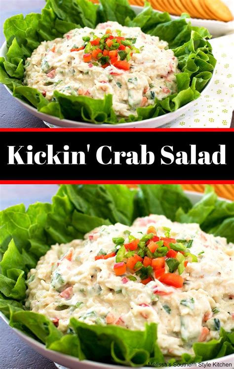 Kickin' Crab Salad | Kickin crab salad recipe, Crab salad recipe, Sea ...