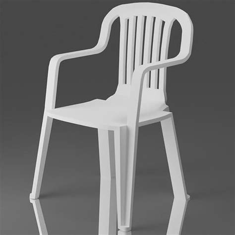 Monobloc Chair 3D model | CGTrader