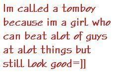 Tomboy Quotes - ShortQuotes.cc