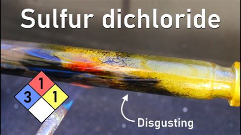 Synthesizing Sulfur Dichloride: A Noxious Liquid That You DON'T WANT | Thionyl Chloride (Part 1 ...