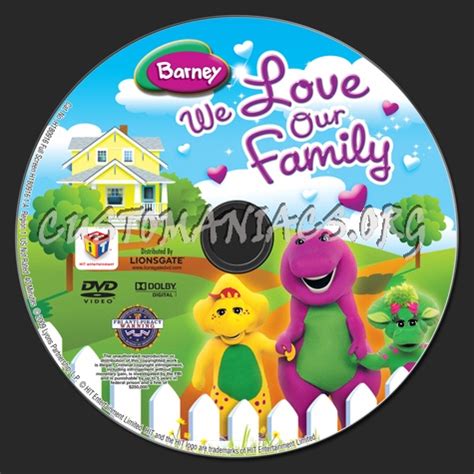 Barney: We Love Our Family dvd label - DVD Covers & Labels by Customaniacs, id: 164305 free ...