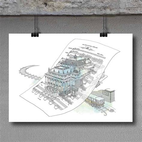 Budapest Opera House, Wall Art Print, Architecture - Operaház – Béla ...