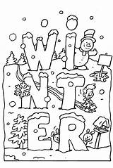 Free Printable Winter Coloring Pages For Kids sketch template