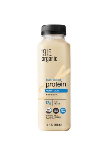 Bolthouse Farms 1915 Organic Plant-Based Protein Vanilla Non-Dairy ...