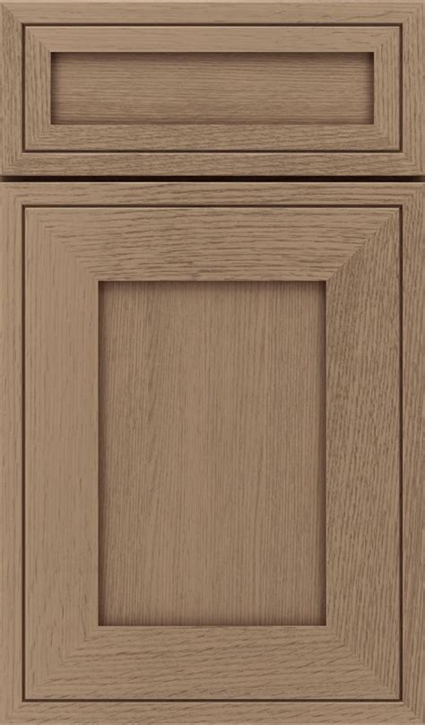 Airedale 5-Piece Quartersawn Oak Shaker Style Cabinet Door in Natural ...