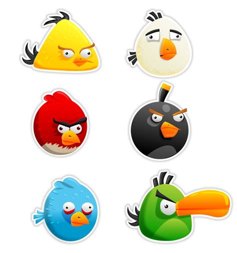 angry birds characters - list of love