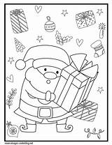 Coloriage Père Noël  Christmas coloring Page Santa ★ sketch template