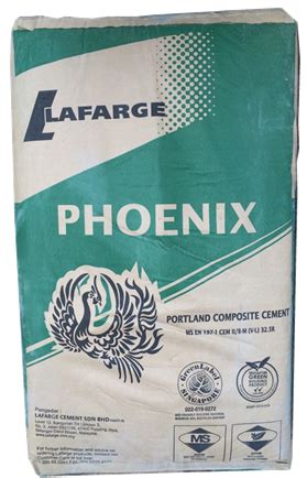 Phoenix (Lafarge) – Portland-Composite Cement - Lian Wang Trading Pte Ltd.