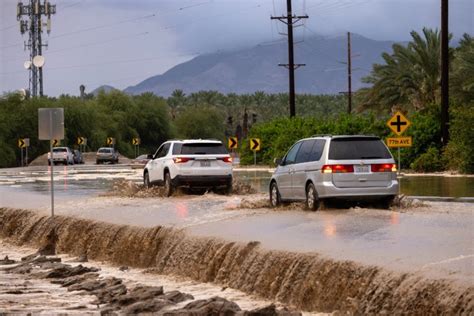 Videos Show Las Vegas Streets Turned Into Rivers As Cars Battle Deluge