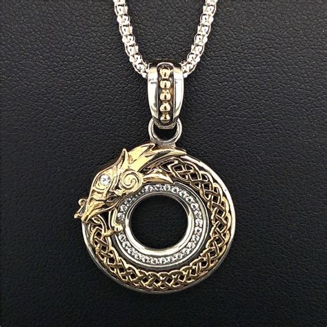 Keith Jack Celtic Dragon Pendant