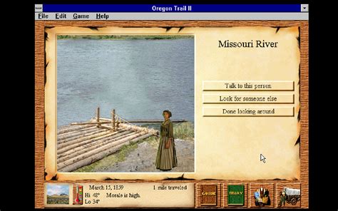 Oregon Trail II - Play game online