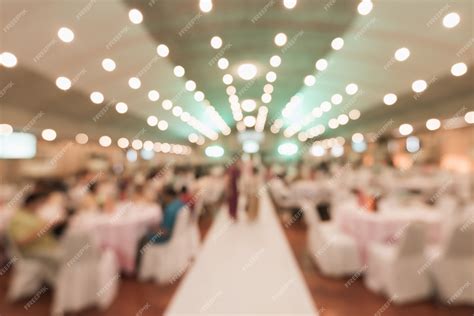 Premium Photo | Abstract blur background of wedding party background