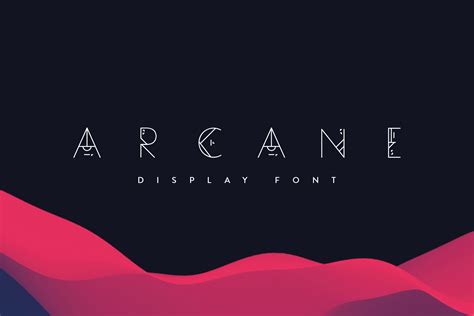 Arcane | Display Font ~ Display Fonts ~ Creative Market