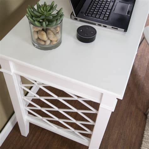 White Writing Desk - Desks And Hutches - by HomeRoots | Houzz