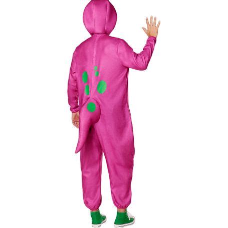 Adult Barney Costume - Purple Dinosaur