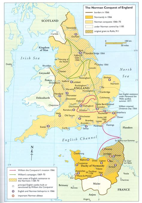 The Norman Conquest of England 1066 - Maps on the Web