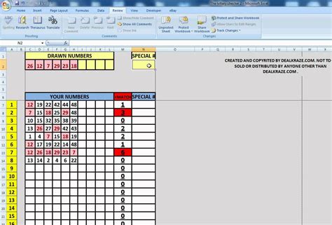 Excel Lottery Spreadsheet Templates intended for Lottery Spreadsheet ...