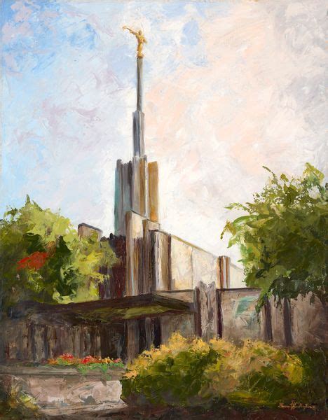 LDS Temple Print -Atlanta, Georgia (summer) 11" x 14" | SMACD