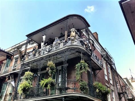 I love this balcony in the French Quarter