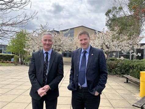 MP visit to Toynbee School reveals a blast from the past | Steve Brine