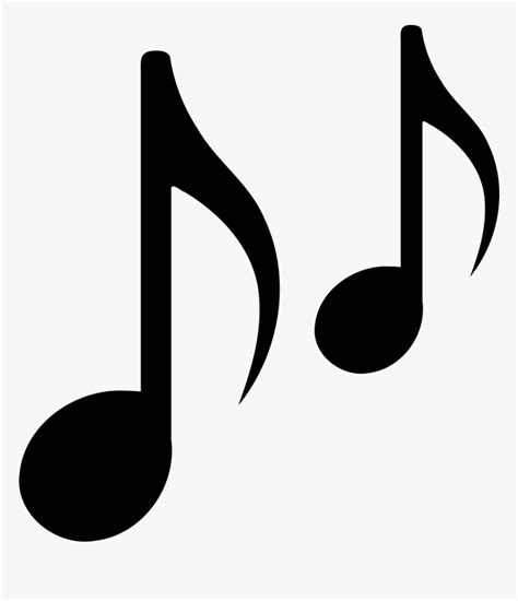 Music Note Svg, HD Png Download - kindpng