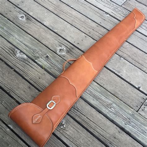 Handmade Leather Shotgun Case Groomsmen Gift Father's | Etsy