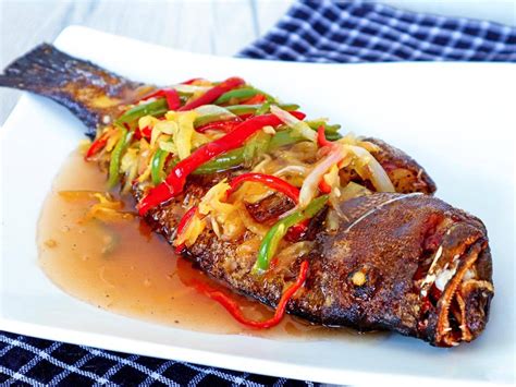 Escabeche Lapu-Lapu (Filipino Sweet and Sour Fish) - Kawaling Pinoy