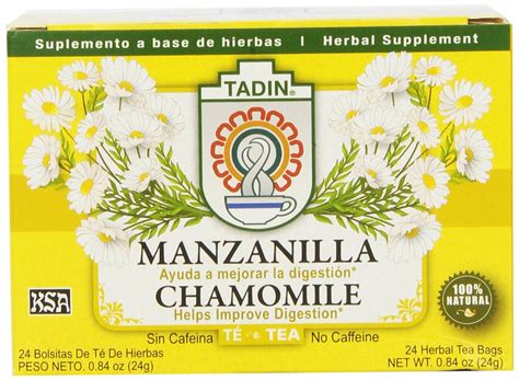 Tadin Manzanilla Chamomile Tea, 24 ct - Walmart.com