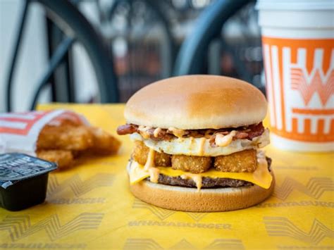 Whataburger Breakfast Hours With Menu and Prices