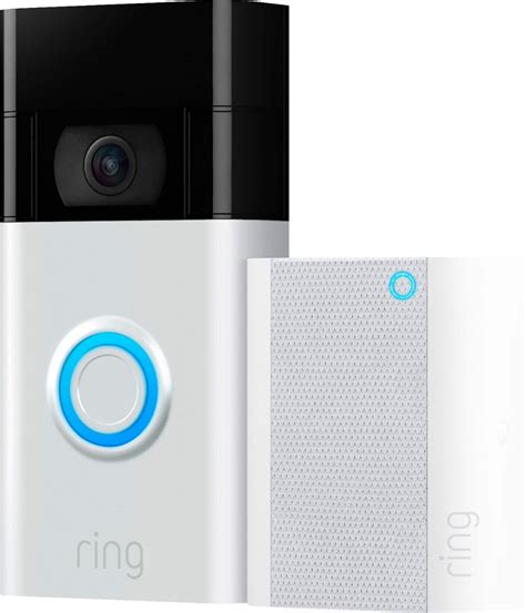 Questions and Answers: Ring Smart Wi-Fi Video Doorbell Battery Operated with Chime Satin Nickel ...