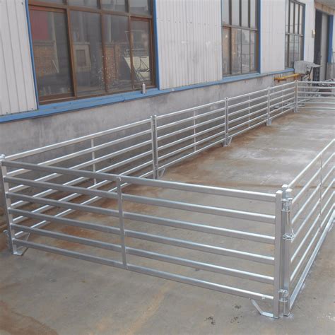 China Portable Galvanized Goat Corral Fence Panels - China Goat Panels, Goat Pen