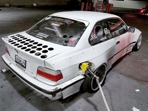 This E36 drift car just looks crazy. Everyone post clean BMWs no one post cars that actually get ...