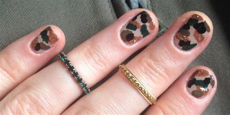 Camo Nail Art Designs: Get The Autumn/Winter 15 Look With Our Step-By-Step Guide | HuffPost UK