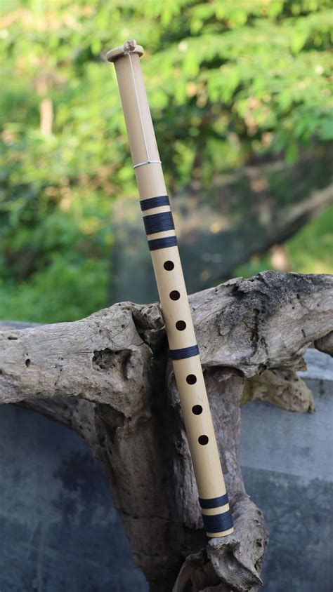 Suling balinese Flute in Large Size, Pelog & Slendro Scale, Made From Bamboo With Waxed Cotton ...