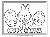 Easter Coloring Pages Free Printable PDFs  Cute For Kids sketch template