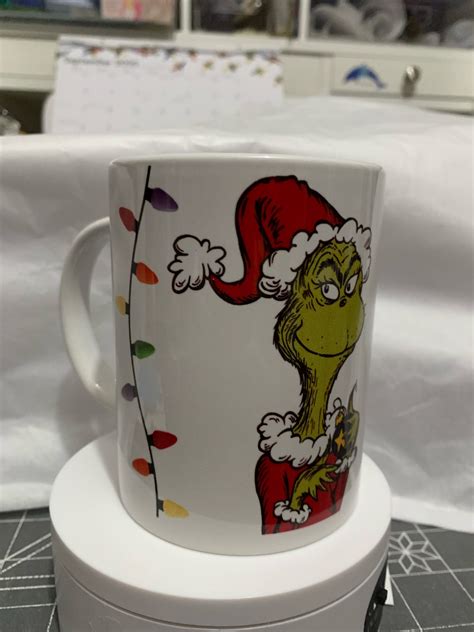 Grinch Christmas Coffee Mug - Etsy