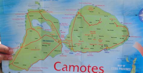 Map of Camotes - Camotes Through My Lens