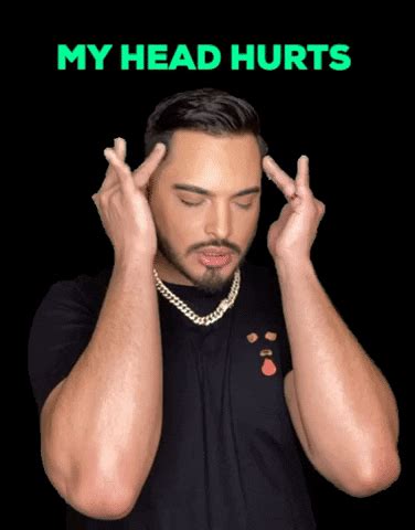 Headache I Cant GIF by Solomon Ray - Find & Share on GIPHY