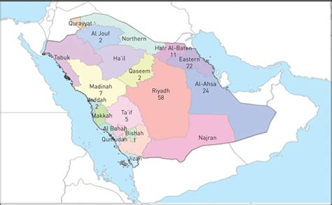 Al ahsa Saudi Arabia map - Map of al ahsa Saudi Arabia (Western Asia ...