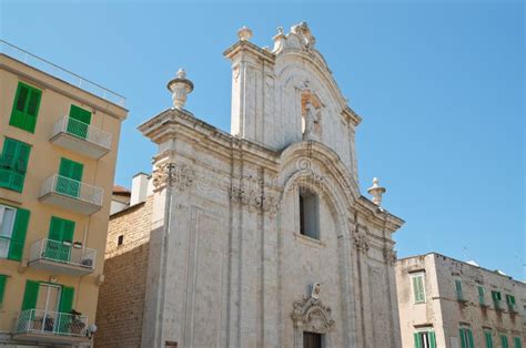 Molfetta Cathedral. Apulia stock image. Image of baroque - 14624923