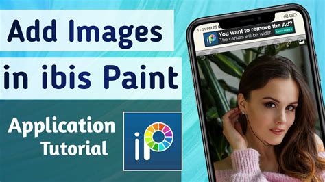 How to Add Images in ibis Paint App - YouTube